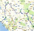 4.nap/da, 433 km : Civitavecchia-Trevignano Romano-Todi-Gran Sasso-Opi